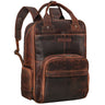 "Kasimir" Zaino in pelle vintage