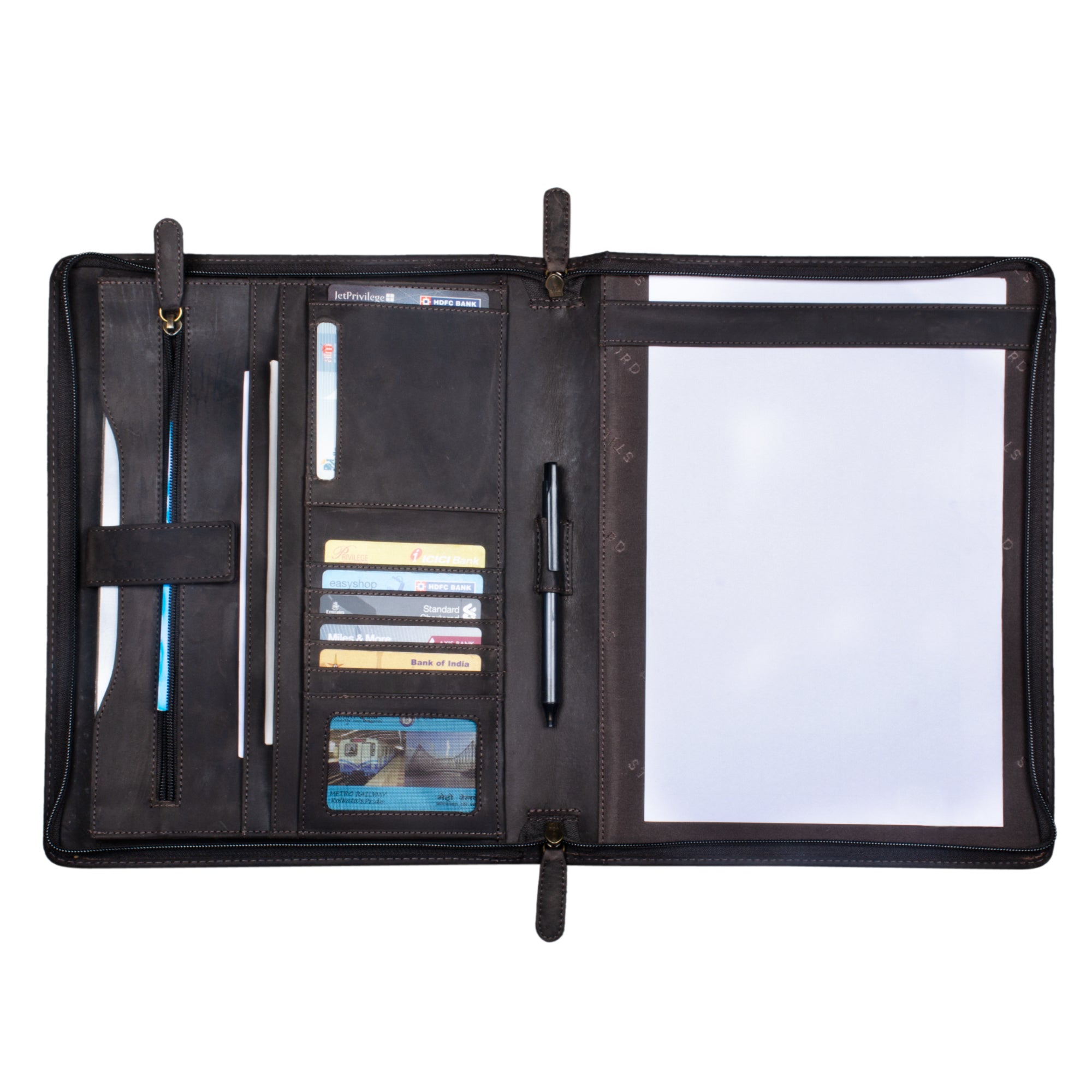 Vintage Tabletmappe Leder 12,2 Zoll
