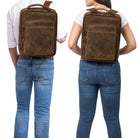 Leder Rucksack Groß Unisex