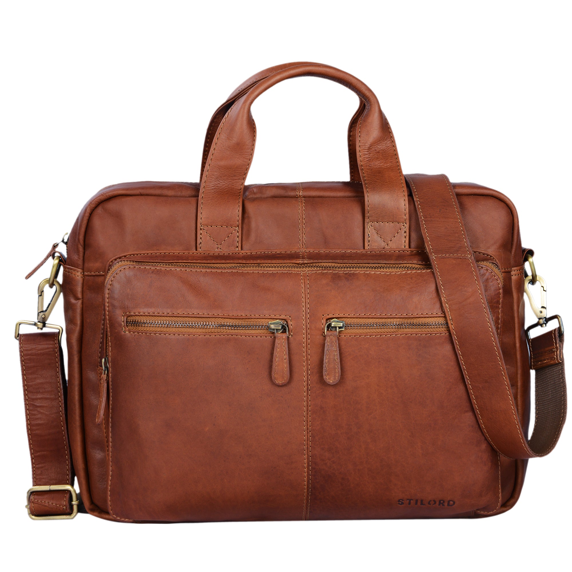 Vintage Ledertasche Herren Damen