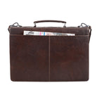 15 Zoll Vintage Businesstasche braun