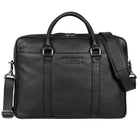Damen Tasche Leder Herren schwarz