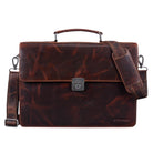 Elegante Vintage Leder Schultertasche