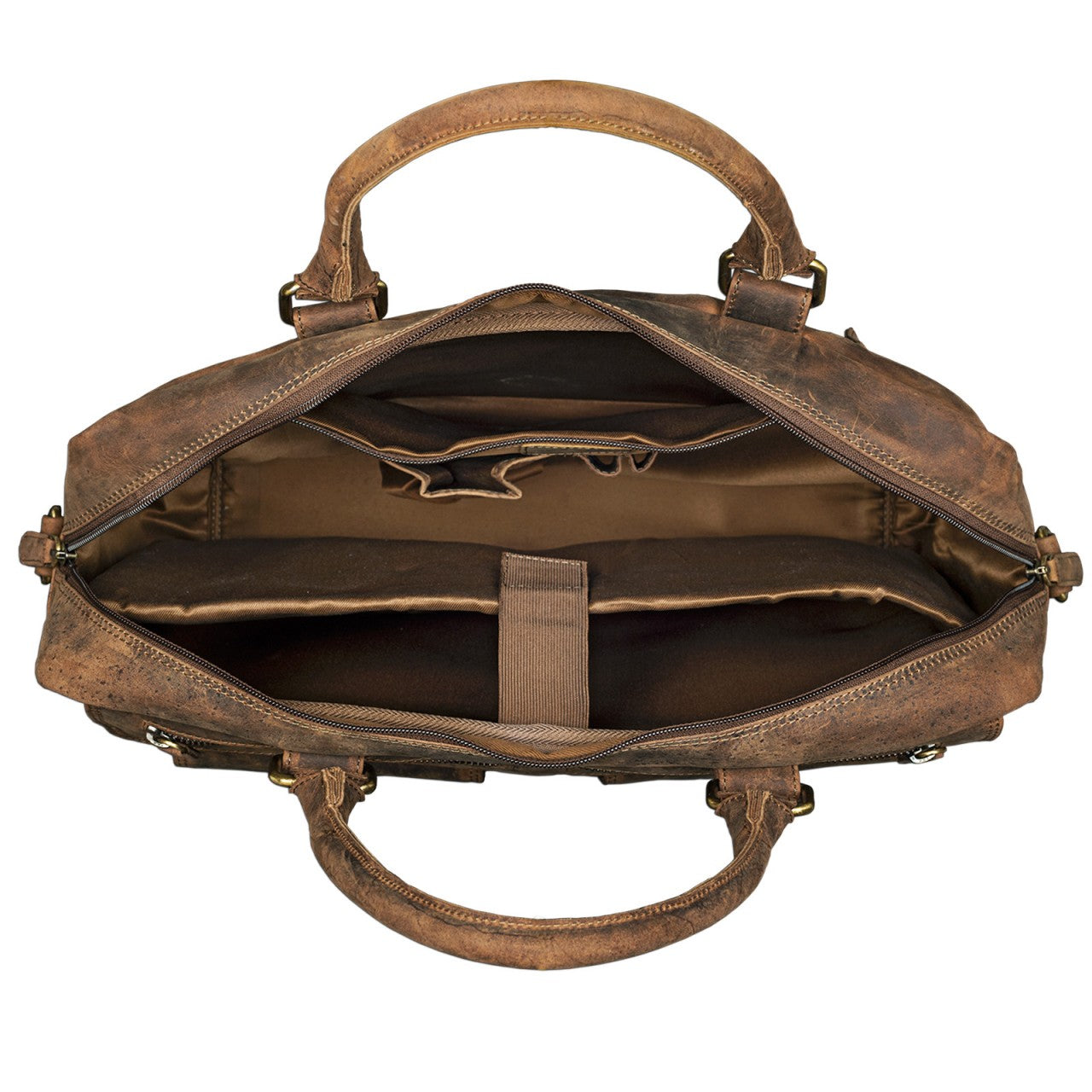 Arbeitstasche Leder braun