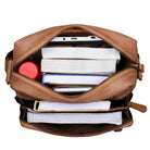Herrentasche Echtleder klein braun