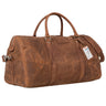 Sporttasche Leder braun