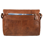 Vintage Bürotasche echtes Leder braun