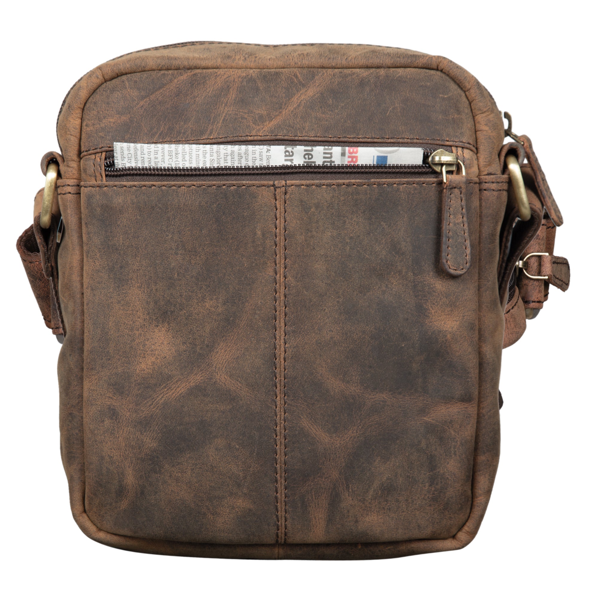 ledertasche herren hellbraun reissverschluss