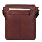 rote-Leder-Schultertasche