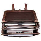Professorentasche Rinds-Leder Univbersität fuer MacBook Tasche