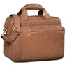 "Excelsior" XXL Borsa da Lavoro Uomo in Pelle Grande Porta PC 17+ Pollici