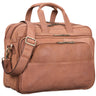 Seconda opzione "Artemis" Vintage Borsa Insegnante in Pelle