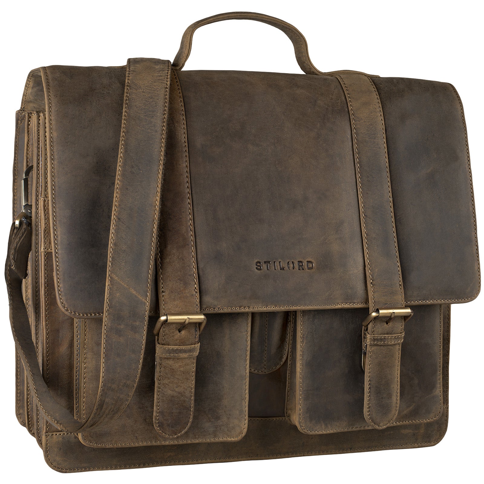 Aktentasche Leder Groß Vintage