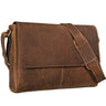 Seconda opzione "Oskar" Borsa messenger uomo donna