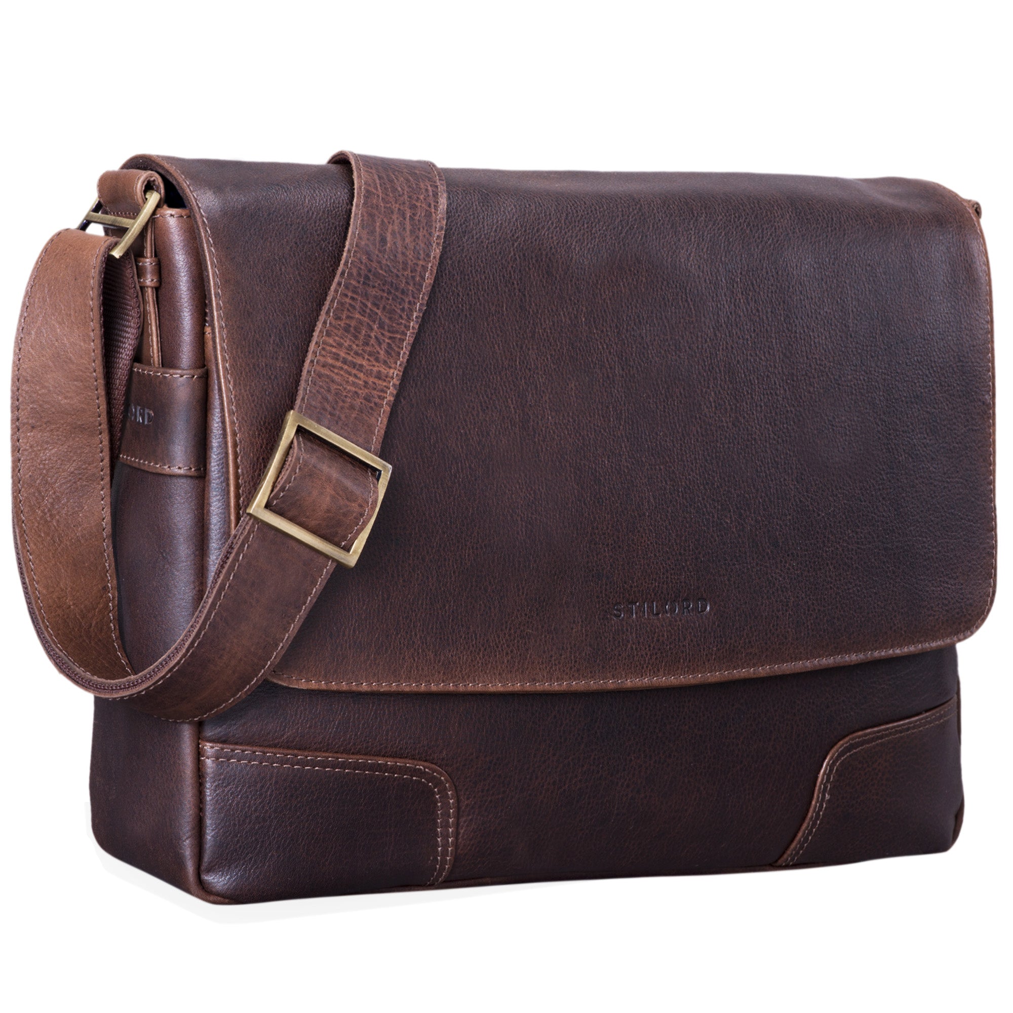 Vintage Leder Messenger Bag