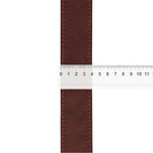 Leder Schultergurt braun modisch