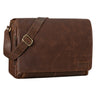 "Rick" Borsa Vintage a tracolla in pelle
