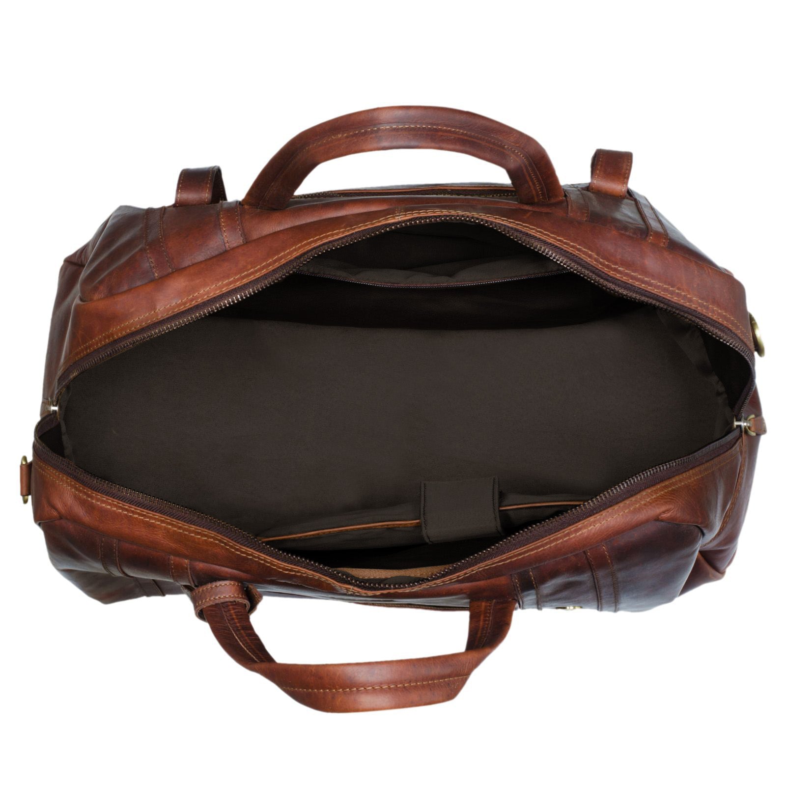 Overnight Weekender Bag Leder