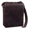 schultertasche leder braun damen
