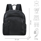 Rucksack Damen klein schwarz
