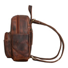 Damen Rucksack Leder braun