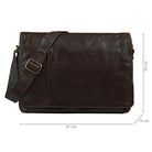 STILORD 215 dunkelbraun Vintage Leder