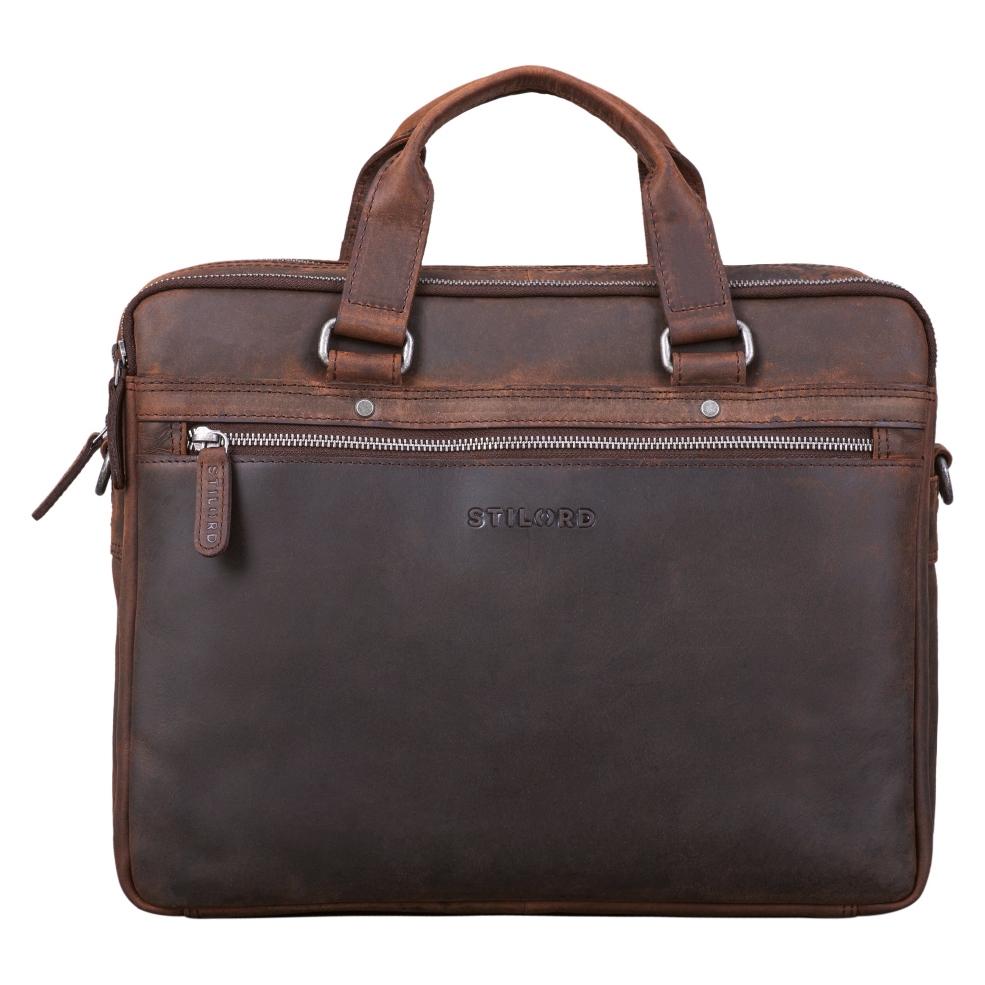 Schulter Tasche Damen Leder braun