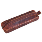 Leder Schlamperrole cognac