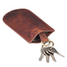 “Toby” Portachiavi Vintage Pelle