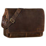 "Rick" Borsa Vintage a tracolla in pelle