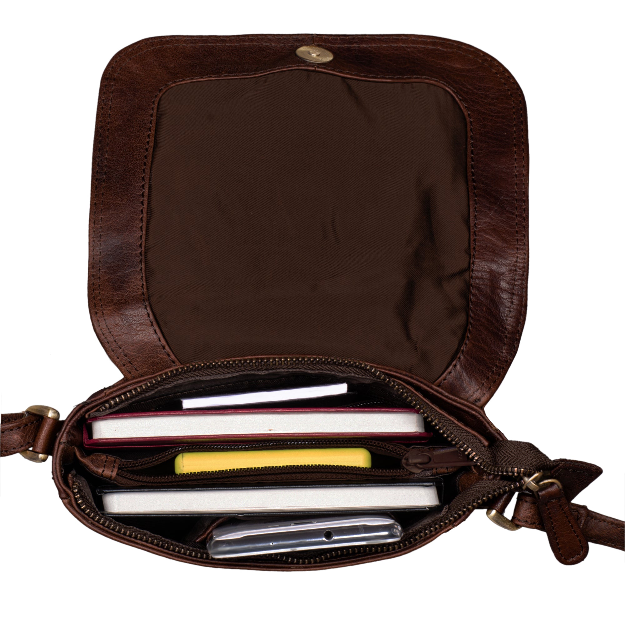 Umhängetasche Clutch klein Damen Echtleder