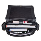 Herren Tasche Leder schwarz
