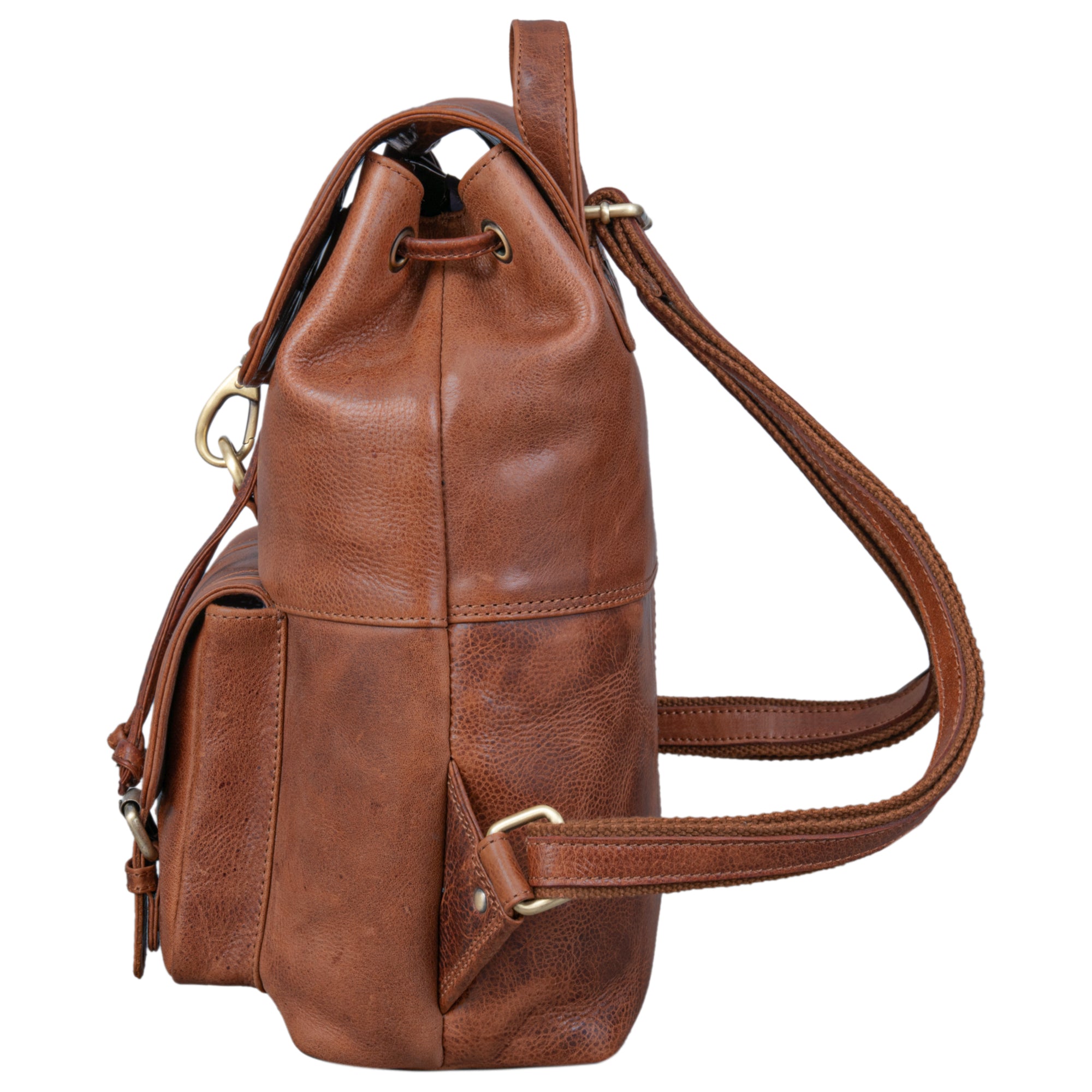 Leder Vintage Rucksack