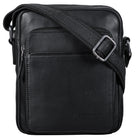 schwarze Ledertasche Klein
