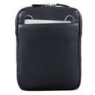 Echtleder Schultertasche Herrentasche schwarz