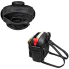 Rucksack klein Leder schwarz