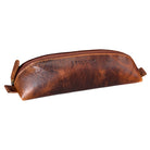 Etui Braun für Stifte Sonnenbrille