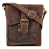 "Mattia" Borsa a Tracolla Uomo in Pelle Vintage