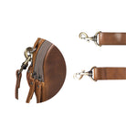 Leder Tragegurt abnehmbar braun