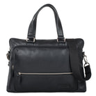 Damen Schultertasche Leder Business groß