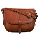 Braune Ledertasche Umhängetasche Damen