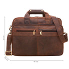 Lehrer Tasche Herren braun