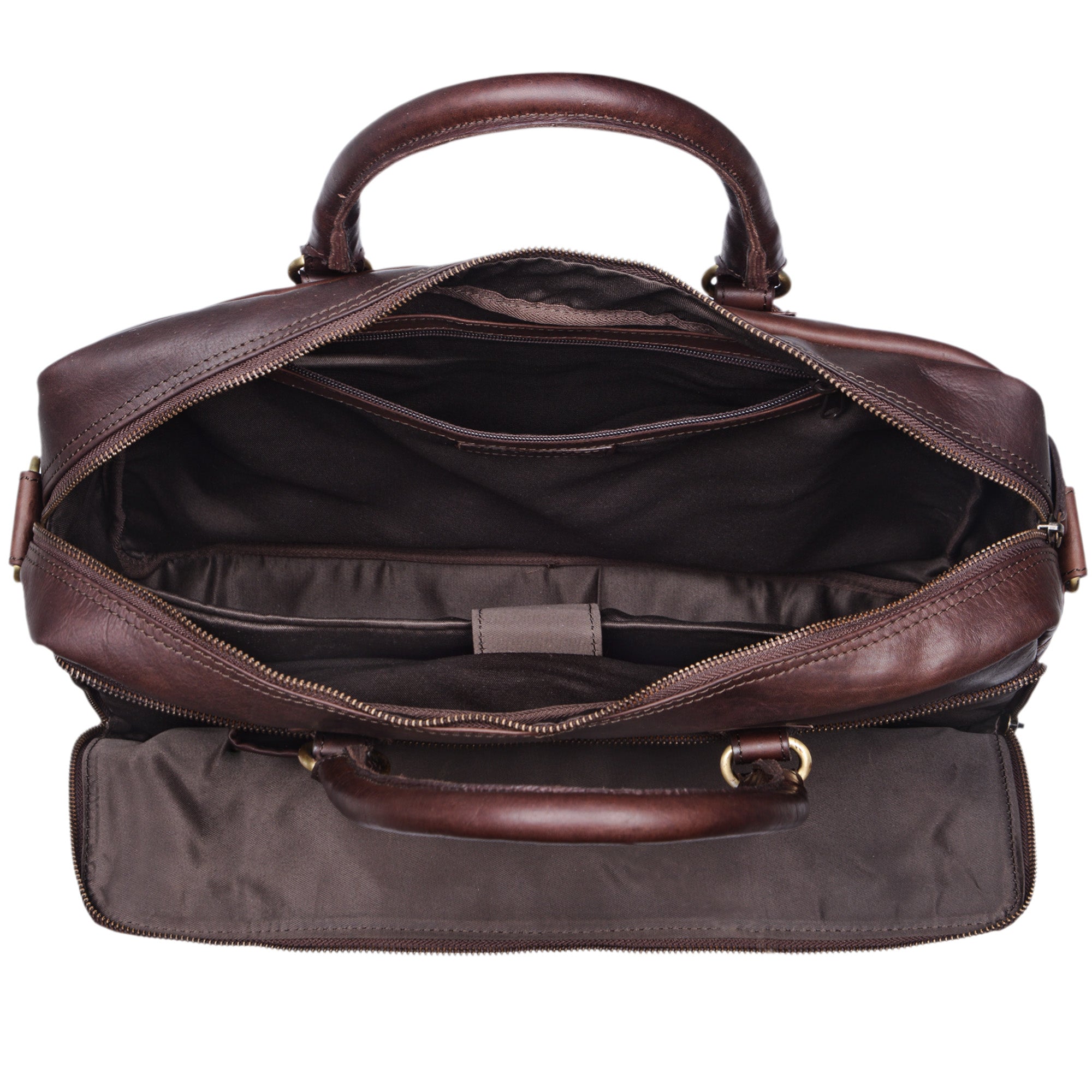 15,6 Leder Laptoptasche groß