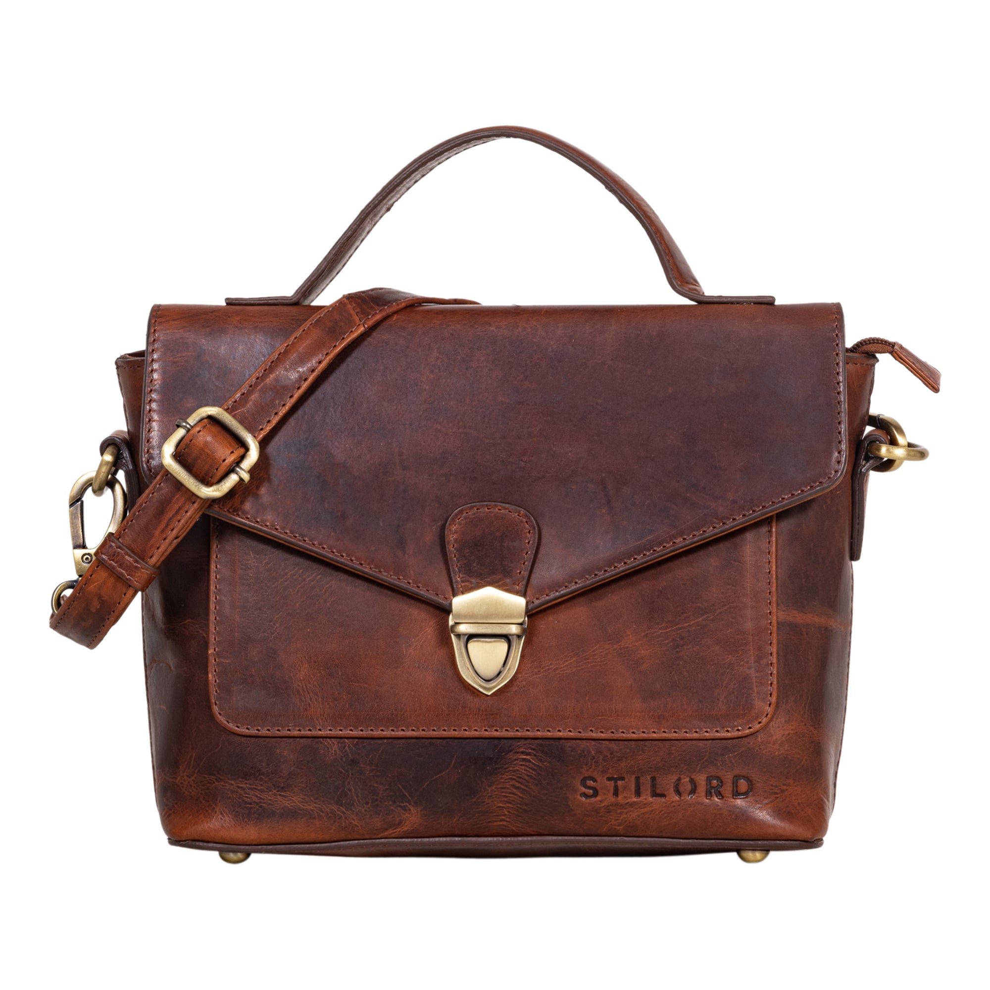 Braune Ausgehtasche zum Umhängen