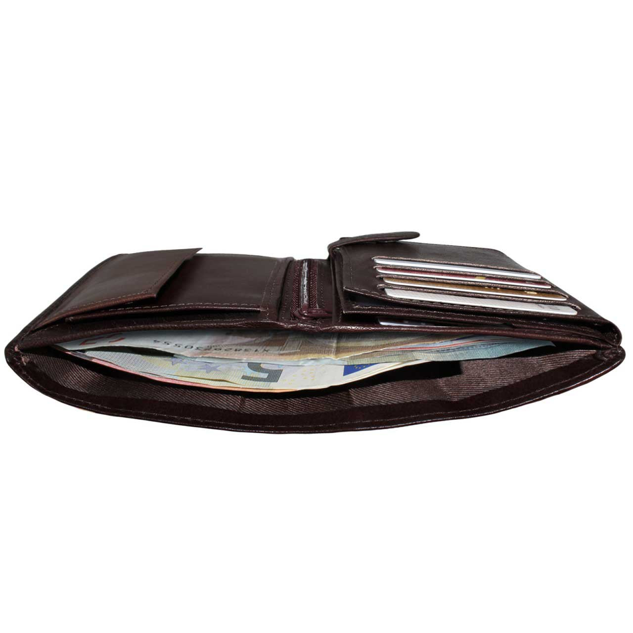 Brieftasche groß Leder