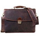 Echtleder Aktentasche Vintage Leder