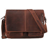 “Curtis” Borsa Messenger in Pelle Professionale