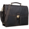 Vintage Aktentasche klassisch elegant aufsteckbar