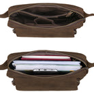 Vintage Leder Bauchtasche echtes Leder