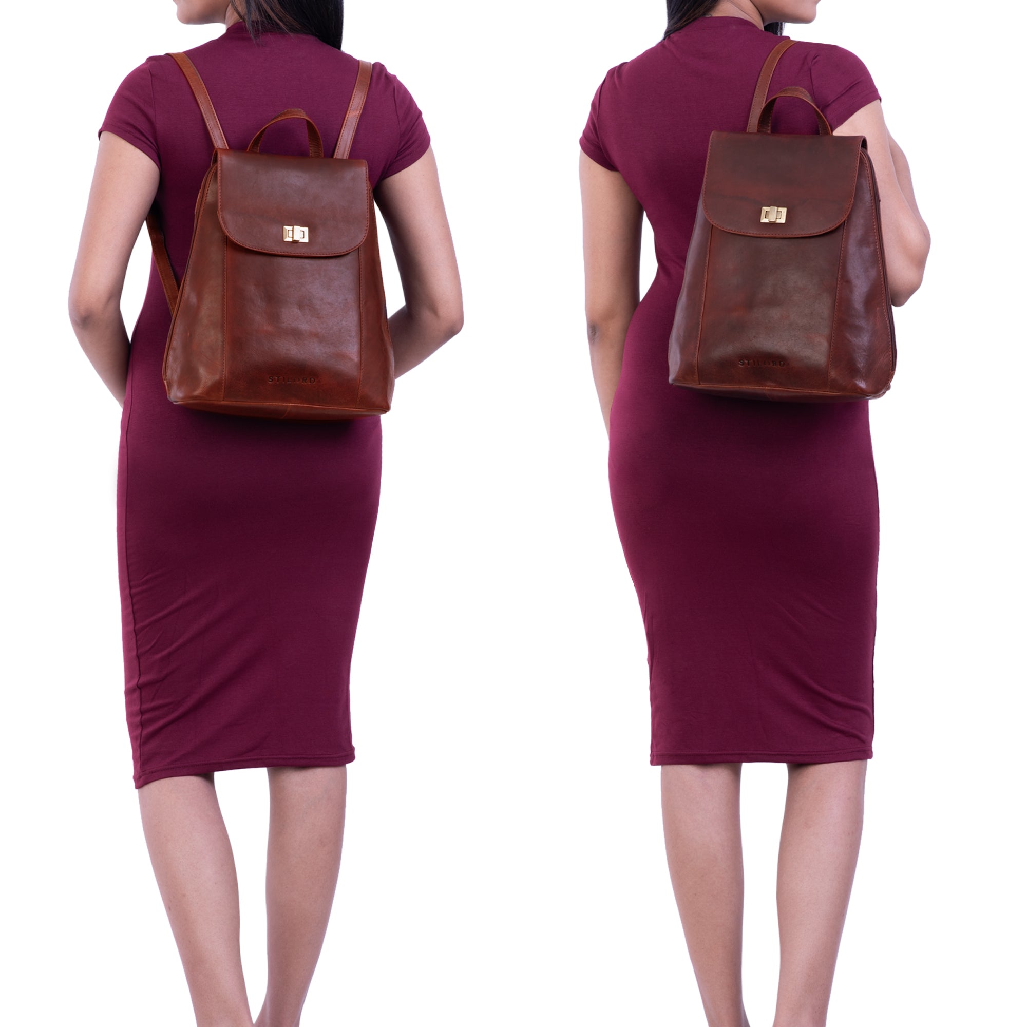 Cognac Vintage Tasche
